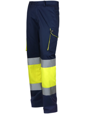 Pantalรณn multibolsillos en tejido ligero alta visibilidad WR.2.170 Worko