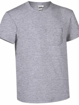 CAMISETA EAGLE CON BOLSILLO VALENTO - GRIS VIGORE