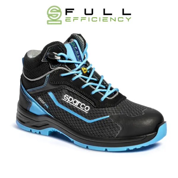 Metallfreie hohe Sicherheitsschuhe Sparco Indy-e Sunny S3S SR FO ESD LG Metallfreie hohe Sicherheitsschuhe Sparco Indy-e Sunny S3S SR FO ESD LG