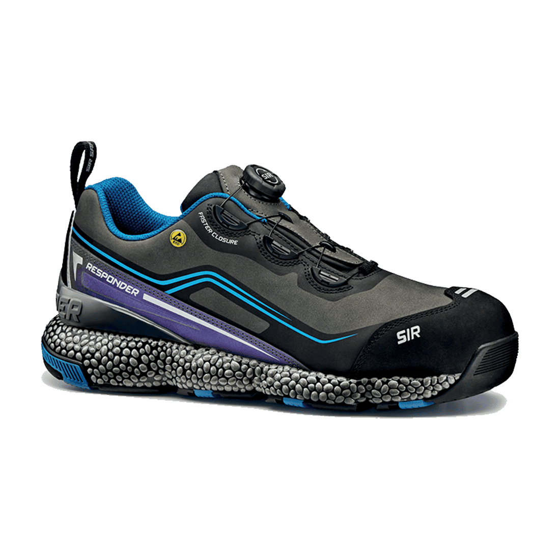 Zapatilla de seguridad cierre boa TONGA S3SFO SR ESD Sir Safety