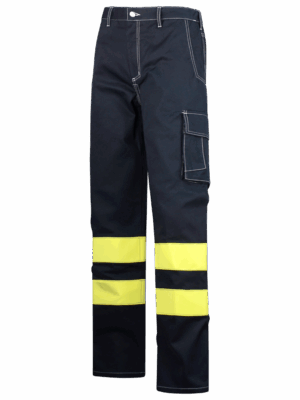 Pantalón multibolsillos con bandas reflectantes ignífugo y antiestático WR.4.2100 Worko