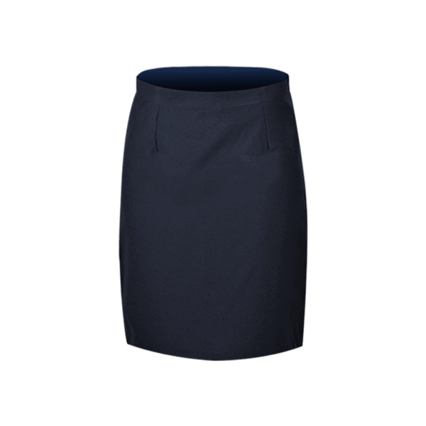 Falda recta forrada cierre cremallera y botón WR.5.050 Worko