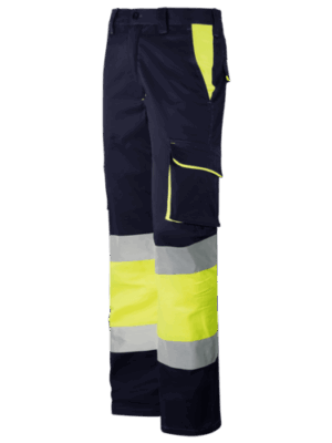 Pantalón elástico multibolsillos combinado AV forrado WR.2.158 PLUS Worko