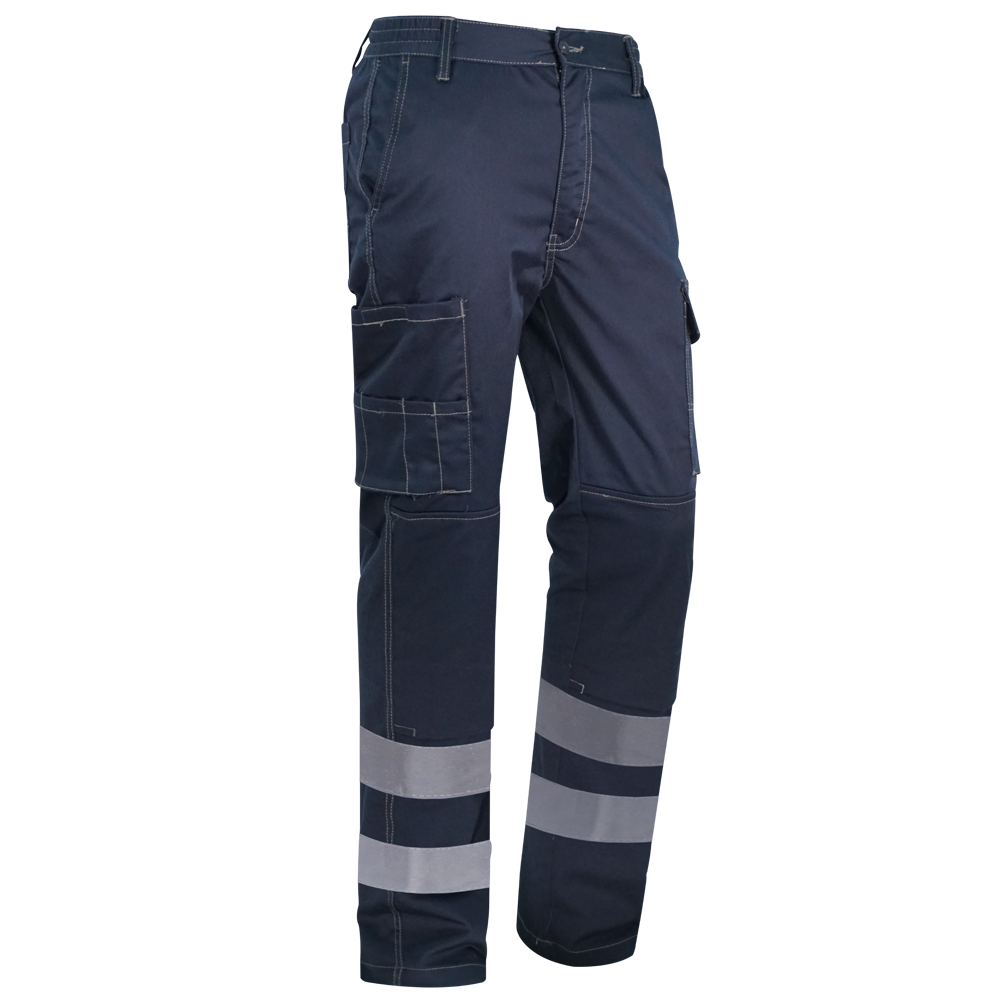 Pantalón multibolsillos elástico, reflectante, reforzado y forrado WR.3.161PLUSR Worko - Imagen 3