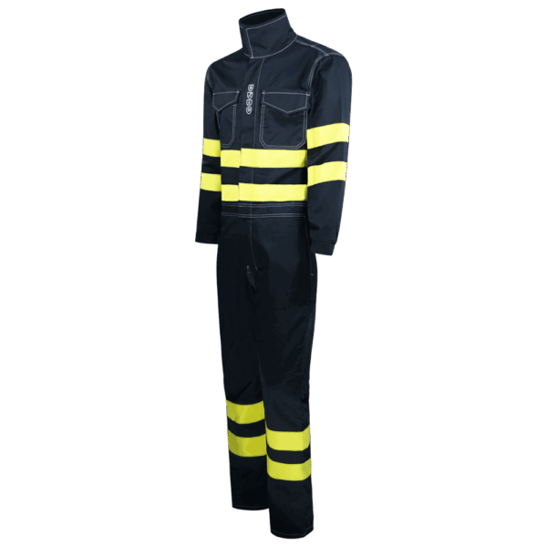 Buzo multibolsillos ignífugo y antiestático bandas de Alta Visibilidad WR.4.2400 Worko