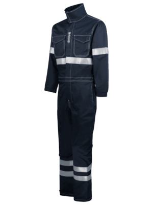 Buzo multibolsillos con bandas reflectantes ignífugo y antiestático WR.4.5400R Worko