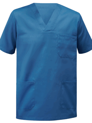 Casaca de manga corta unisex cuello en pico WR.6.610 Worko